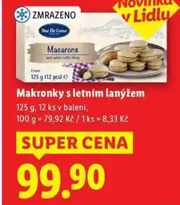 Lidl Makronky s letním lanýžem, 125 g nabídka