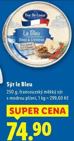 Lidl Sýr le Bleu, 250 g nabídka