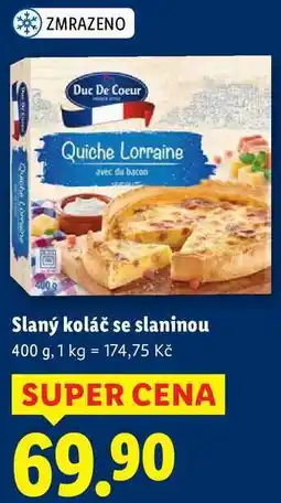Lidl Slaný koláč se slaninou, 400 g nabídka