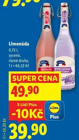 Lidl Limonáda, 0,75 l nabídka