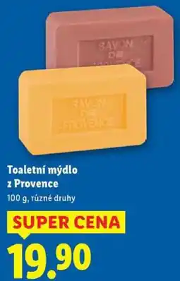Lidl Toaletní mýdlo z Provence, 100 g nabídka