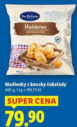 Lidl Madlenky s kousky čokolády, 400 g nabídka