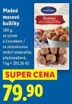 Lidl Plněné masové kuličky, 280 g nabídka