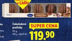 Lidl Čokoládové pralinky, 135 g nabídka