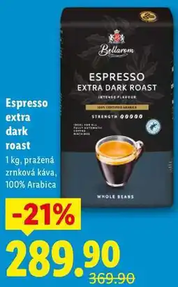 Lidl Espresso extra dark roast, 1 kg nabídka