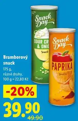 Lidl Bramborový snack, 175 g nabídka