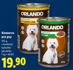 Lidl Konzerva pro psy, 415 g nabídka