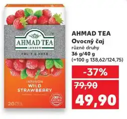 Kaufland AHMAD TEA Ovocný čaj nabídka