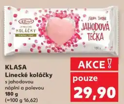Kaufland KLASA Linecké koláčky nabídka