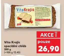 Kaufland Vita Krajíc speciální chléb nabídka
