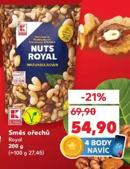Kaufland Směs ořechů Royal nabídka