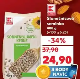 Kaufland Slunečnicová semínka nabídka
