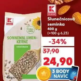 Kaufland Slunečnicová semínka nabídka