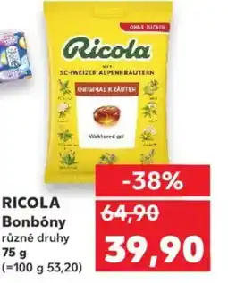 Kaufland RICOLA Bonbóny nabídka