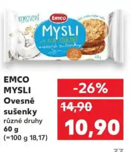 Kaufland EMCO Mysli Ovesné sušenky nabídka
