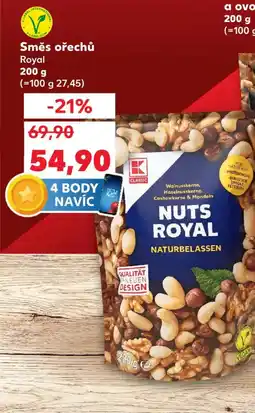 Kaufland Směs ořechů Royal nabídka