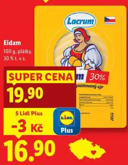 Lidl Eidam, 100 g nabídka
