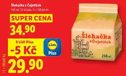 Lidl Šlehačka z Čejetiček, 250 ml nabídka