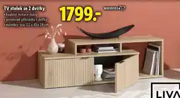 Lidl TV stolek se 2 dvířky nabídka