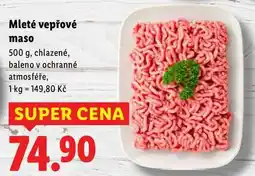 Lidl Mleté vepřové maso, 500 g nabídka
