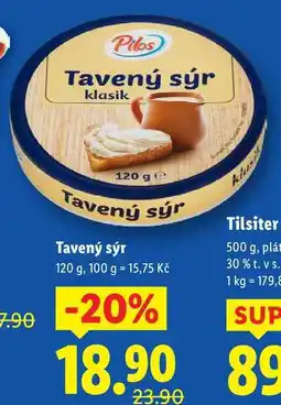 Lidl Tavený sýr, 120 g nabídka