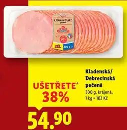Lidl Kladenská/Debrecínská pečeně, 300 g nabídka