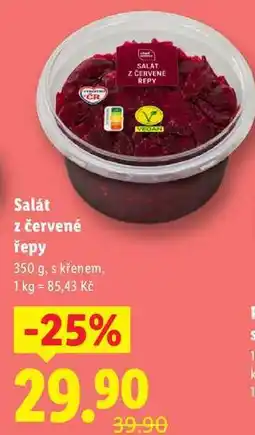 Lidl Salát z červené řepy, 350 g nabídka