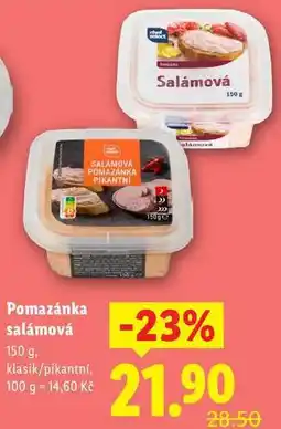 Lidl Pomazánka salámová, 150 g nabídka