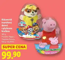 Lidl Kidsworld tvarohový dezert s plyšovou hračkou, 160 g nabídka