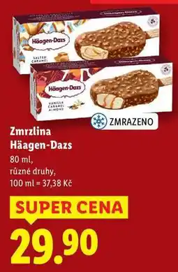 Lidl Zmrzlina Häagen-Dazs, 80 ml nabídka