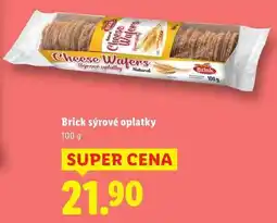 Lidl Brick sýrové oplatky, 100 g nabídka