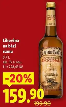 Lidl Lihovina na bázi rumu, 0,7 l nabídka