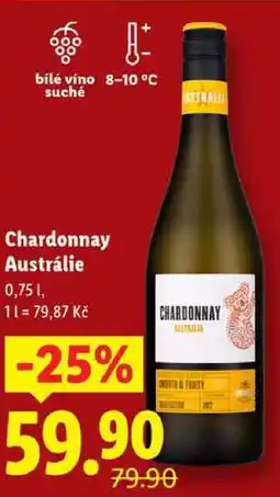 Lidl Chardonnay Austrálie, 0,75 l nabídka