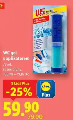 Lidl WC gel s aplikátorem, 75 ml nabídka