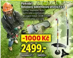 Lidl Parkside Benzínový kombinovaný přístroj 4 v 1 nabídka