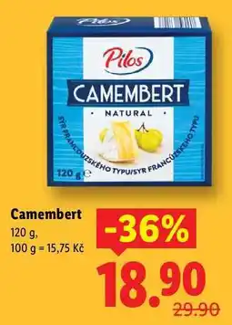 Lidl Camembert, 120 g nabídka