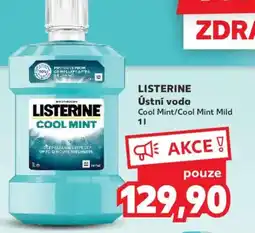 Kaufland LISTERINE Ústní voda nabídka