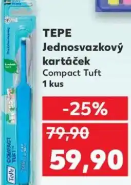 Kaufland TEPE Jednosvazkový kartáček nabídka