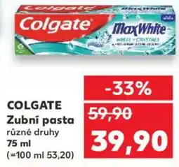 Kaufland COLGATE Zubní pasta nabídka