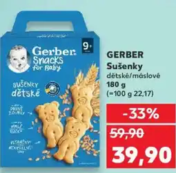 Kaufland GERBER Sušenky nabídka