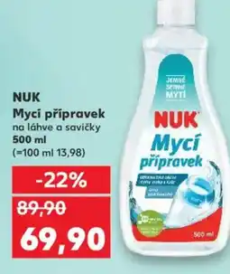 Kaufland NUK Mycí přípravek nabídka