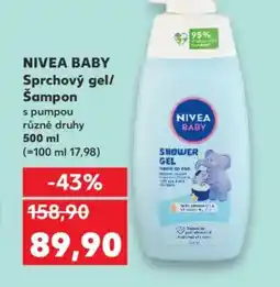 Kaufland NIVEA BABY Sprchový gel/ Šampon nabídka
