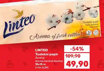 Kaufland LINTEO Toaletní papír nabídka