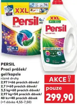Kaufland PERSIL Prací prášek/ gel/kapsle nabídka