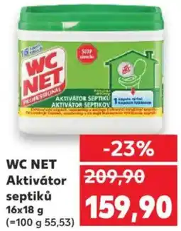 Kaufland WC NET Aktivátor septiků nabídka