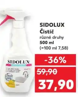 Kaufland SIDOLUX Čistič nabídka