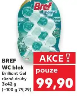 Kaufland BREF WC blok nabídka
