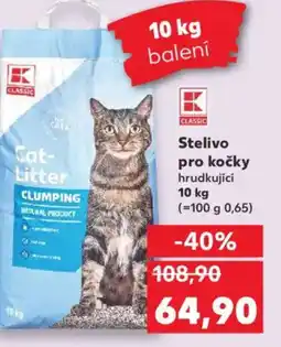 Kaufland Stelivo pro kočky hrudkující nabídka
