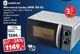 Kaufland Mikrovlnná trouba SMW 700 D3 nabídka
