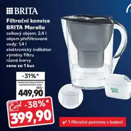 Kaufland Filtrační konvice BRITA Marella nabídka